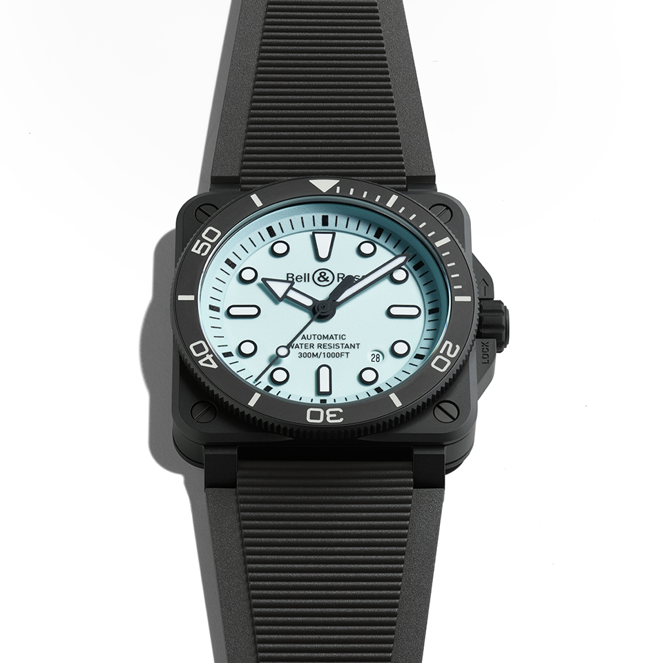 Bell & Ross BR-03 Automatic 42mm Watch BR03A-D-LM-CE/SRB
