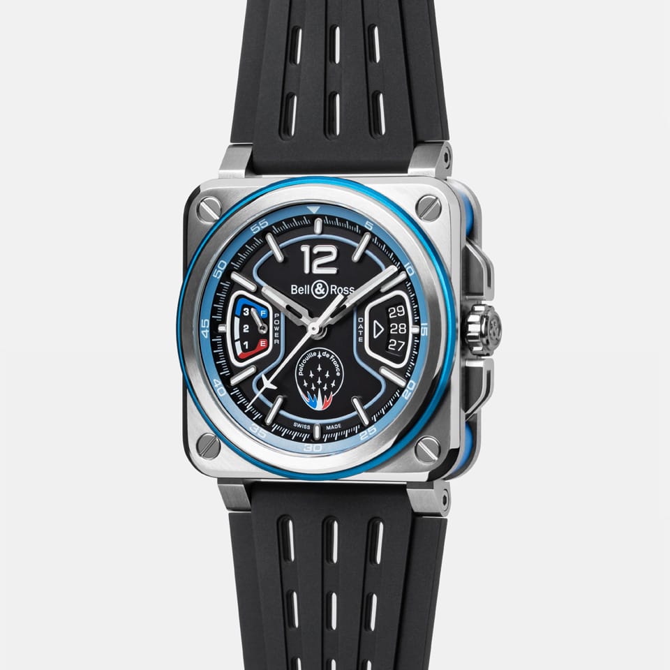 Bell & Ross BR-X3 Patrouille de France Automatic 41mm Watch BRX3R-PAF-ST/SRB