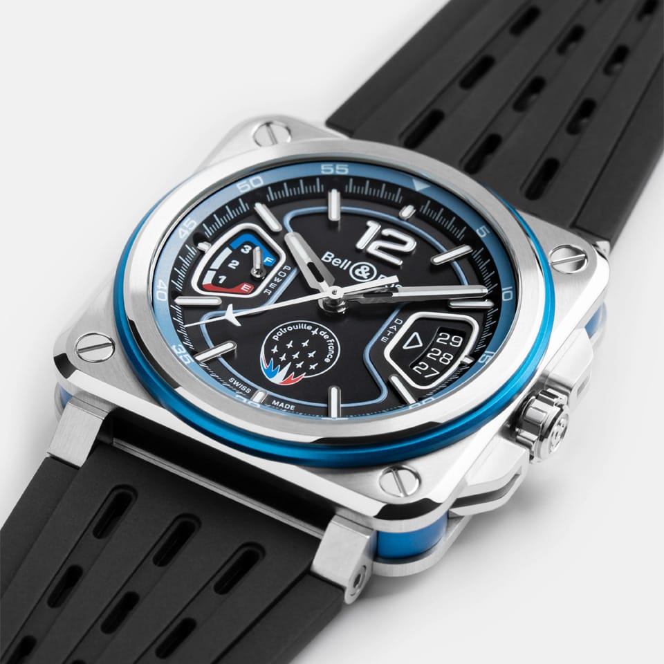 Bell & Ross BR-X3 Patrouille de France Automatic 41mm Watch BRX3R-PAF-ST/SRB