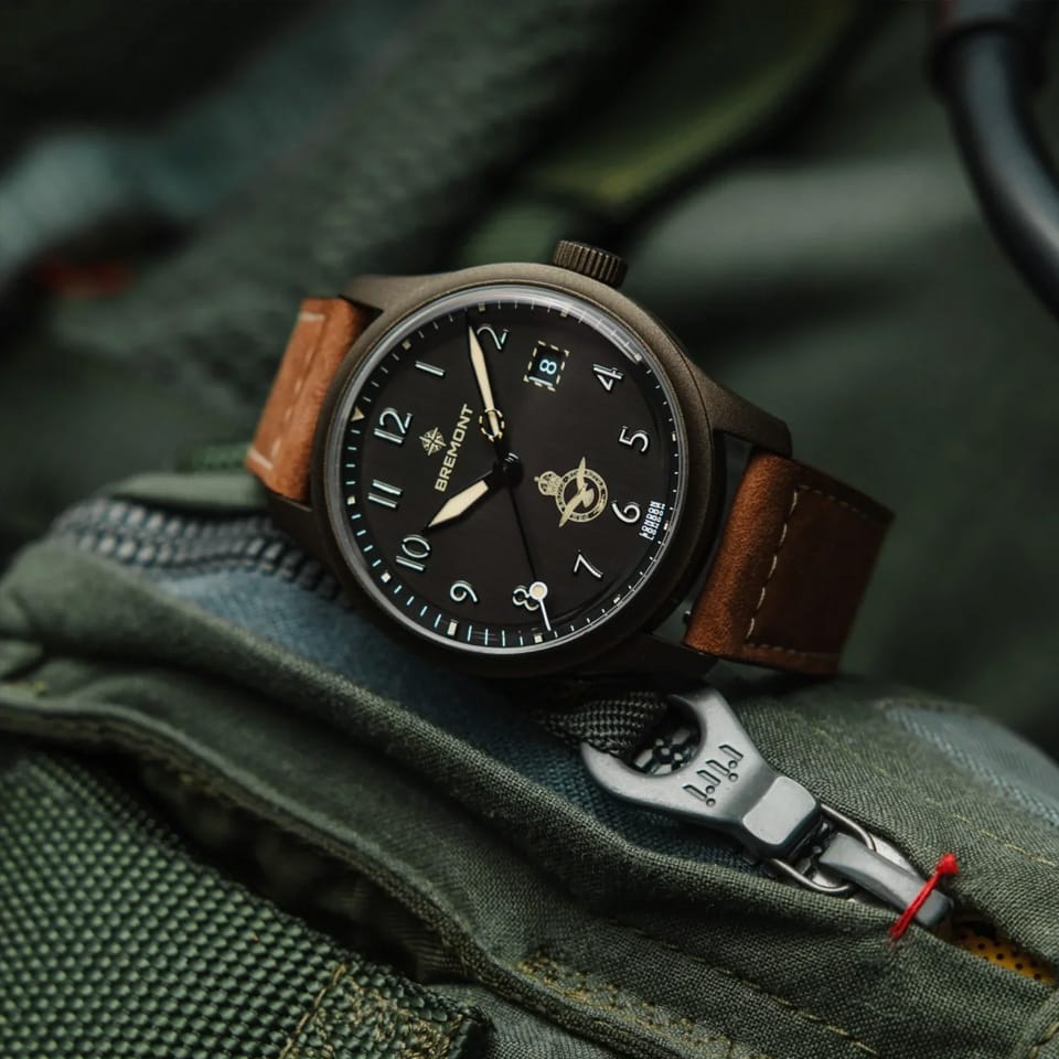 Bremont Altitude Automatic 39mm Watch ALT39-DT-SSCR-BK-HMAS