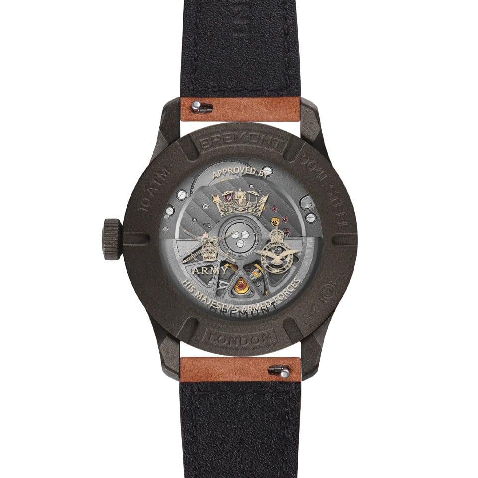 Bremont Altitude Automatic 39mm Watch ALT39-DT-SSCR-BK-HMAS