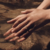 Long Cushion Cut Engagement Ring in 18ct Yellow Gold