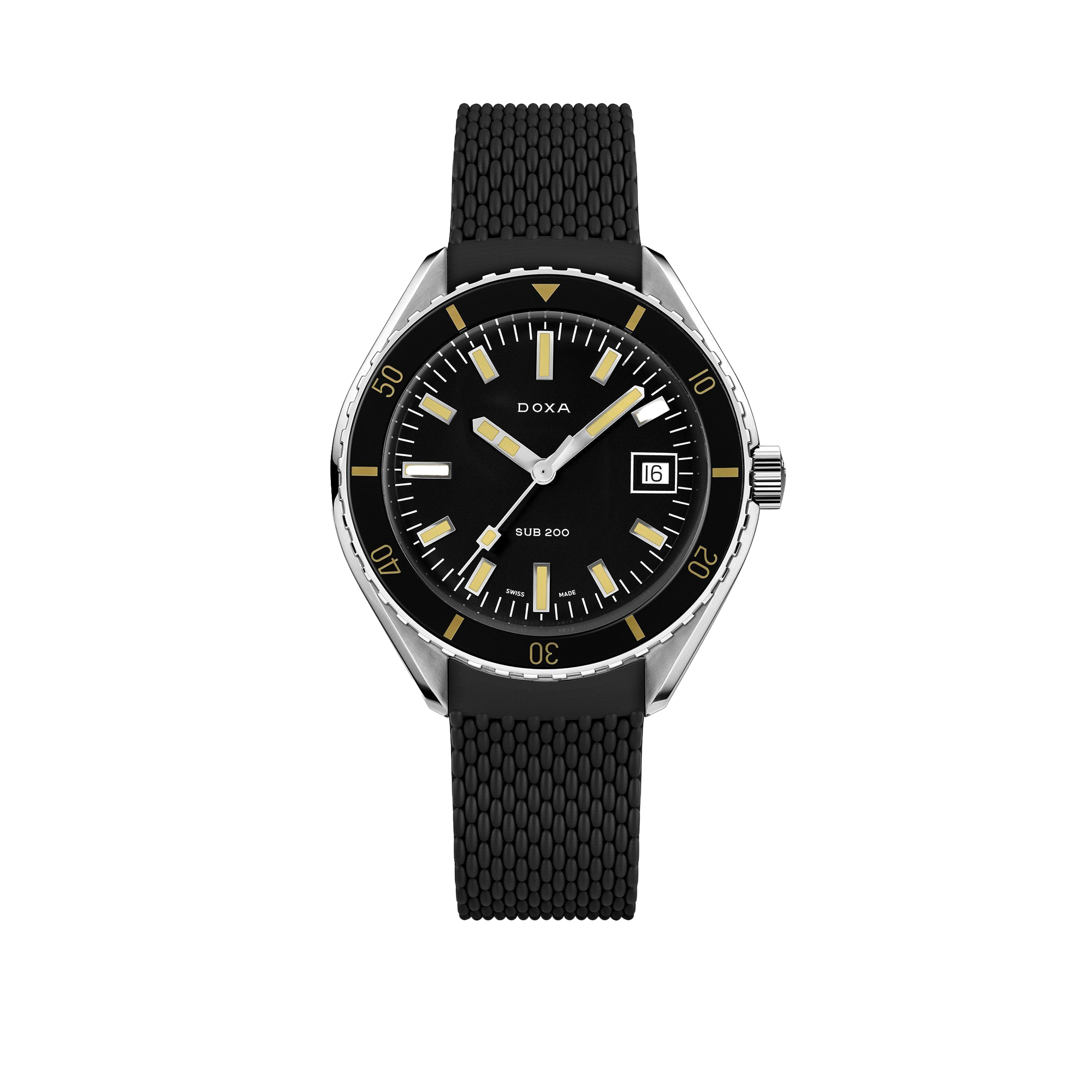 DOXA SUB 200 Sharkhunter Rubber Strap 799.10.101.20