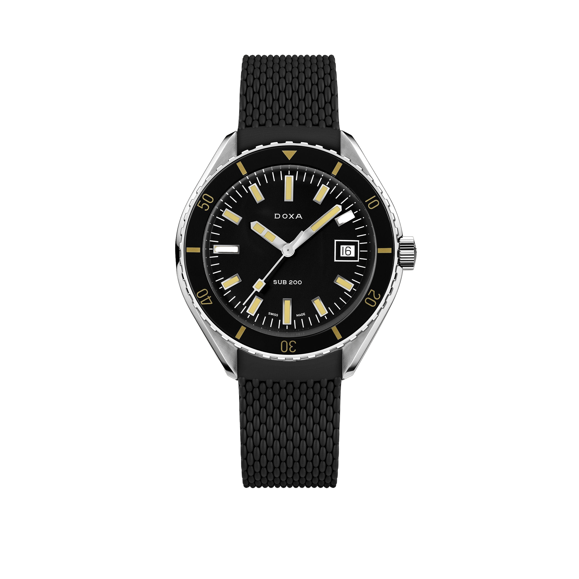 DOXA SUB 200 Sharkhunter Rubber Strap 799.10.101.20