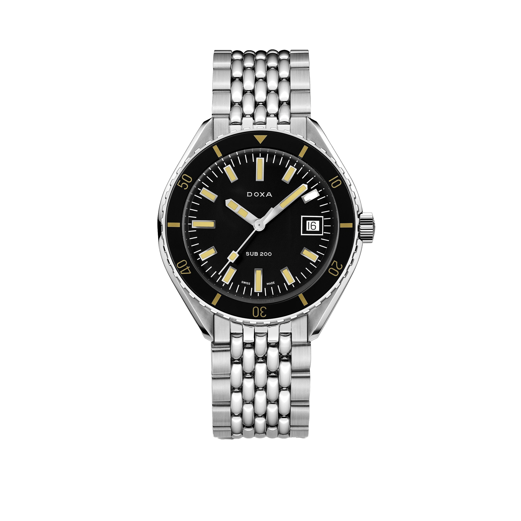 DOXA SUB 200 Sharkhunter Stainless Steel Bracelet 799.10.101.10