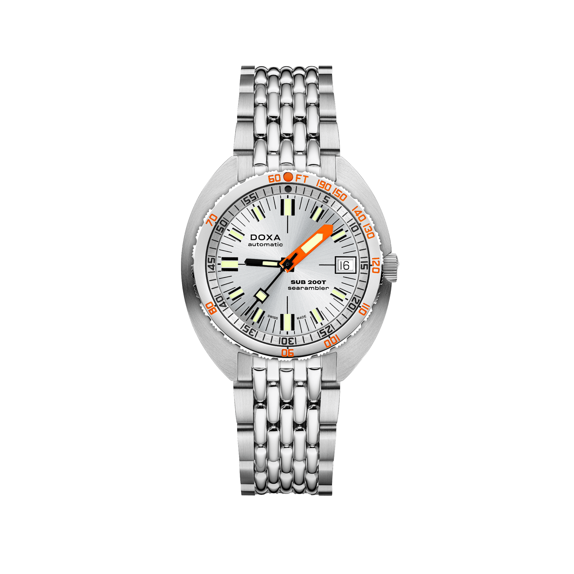 DOXA SUB 200T Searambler Stainless Steel Bracelet 804.10.021.10