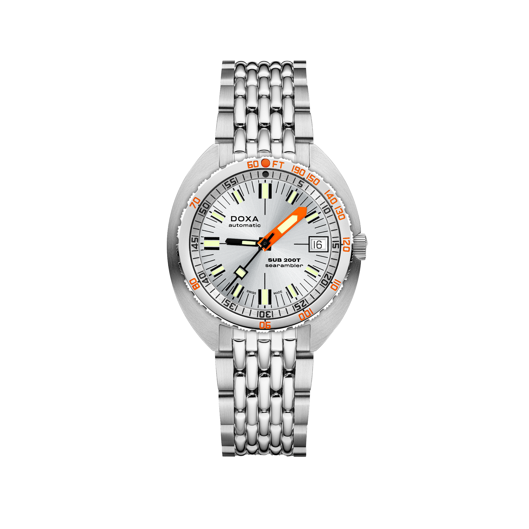 DOXA SUB 200T Searambler Stainless Steel Bracelet 804.10.021.10