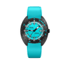 DOXA SUB 300 Carbon Aquamarine Rubber Strap 822.70.241.25