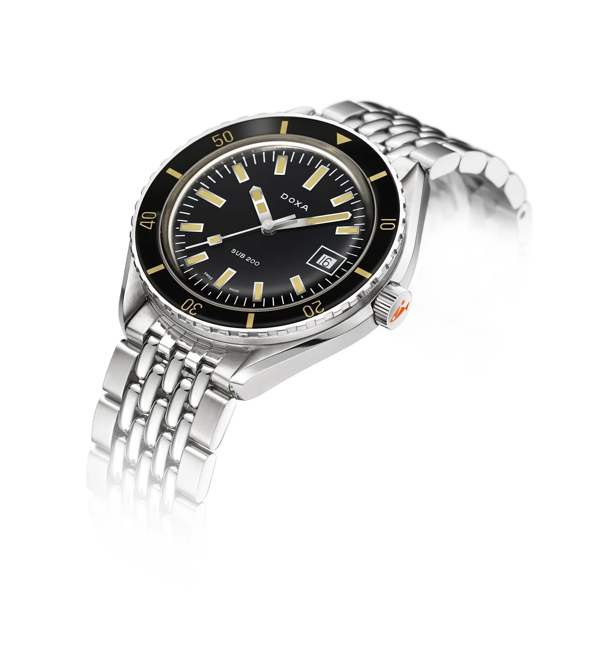 DOXA SUB 200 Sharkhunter Stainless Steel Bracelet 799.10.101.10