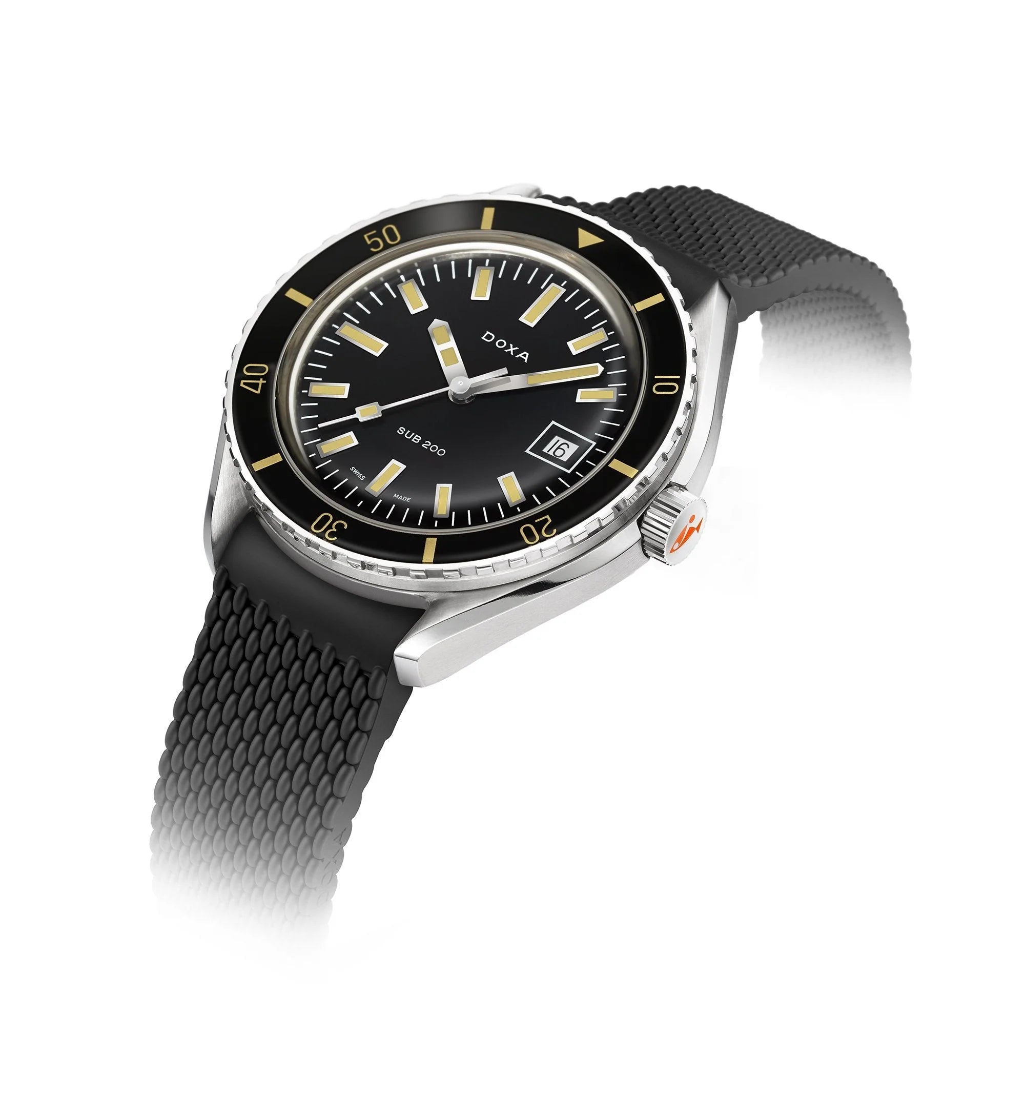 DOXA SUB 200 Sharkhunter Rubber Strap 799.10.101.20