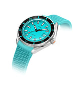 DOXA SUB 200 Aquamarine Stainless Steel Rubber Strap 799.10.241.25