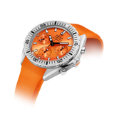 DOXA SUB 200 C-GRAPH II Professional Stainless Steel Rubber Strap 797.10.351.21