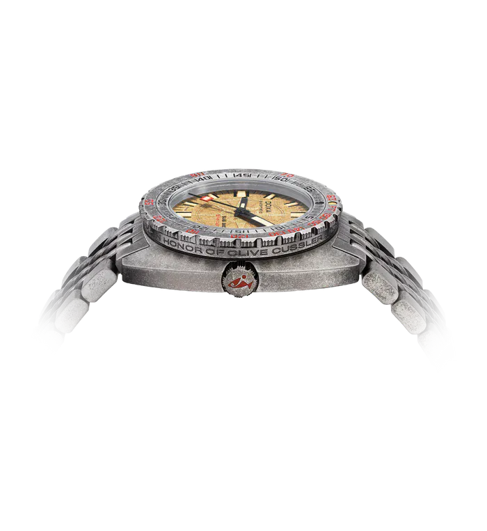 DOXA SUB 300T Clive Cussler Stainless Steel Bracelet & NATO Strap 840.80.031.15