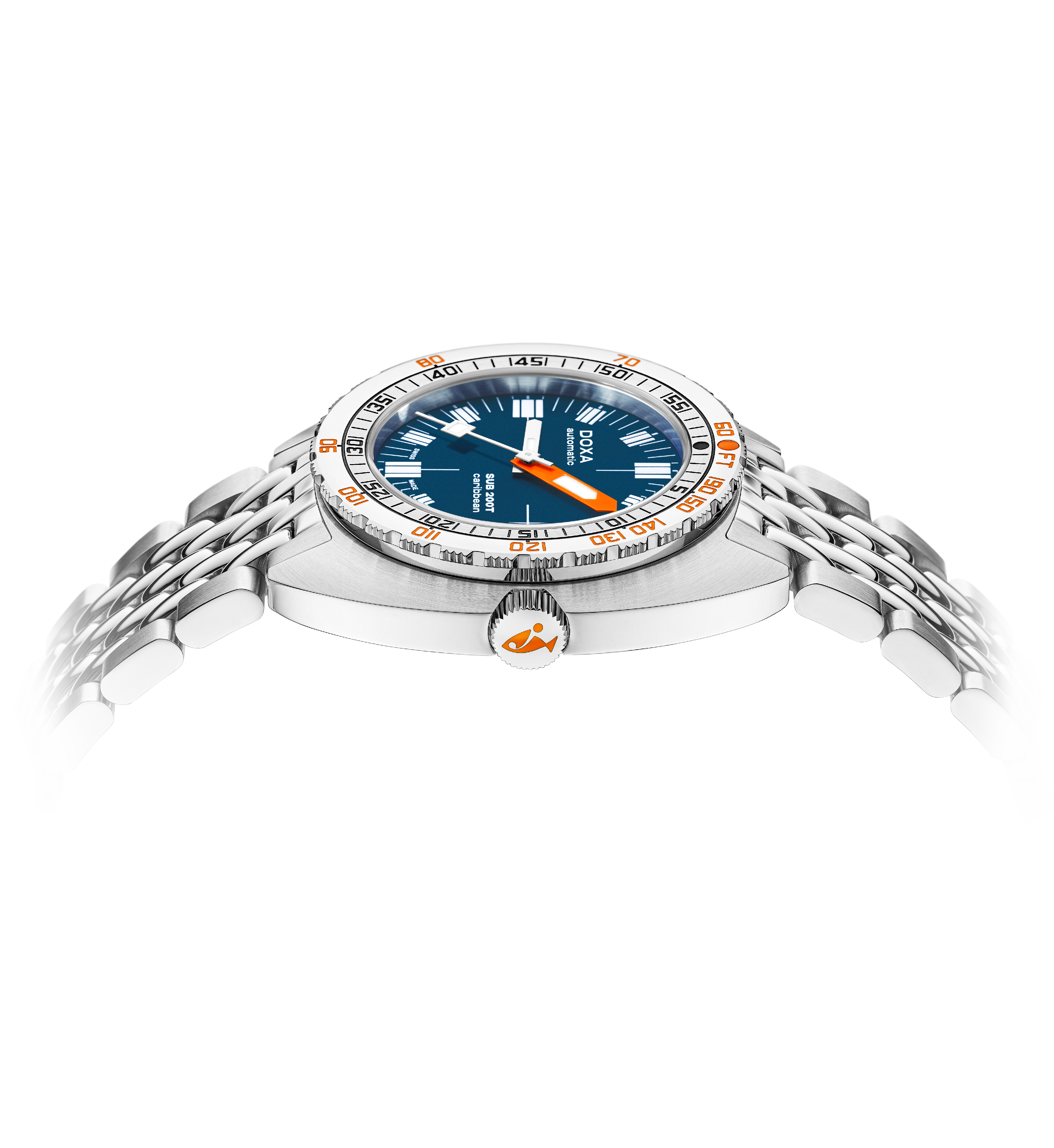 DOXA SUB 200T Caribbean Stainless Steel Bracelet 804.10.201S.10