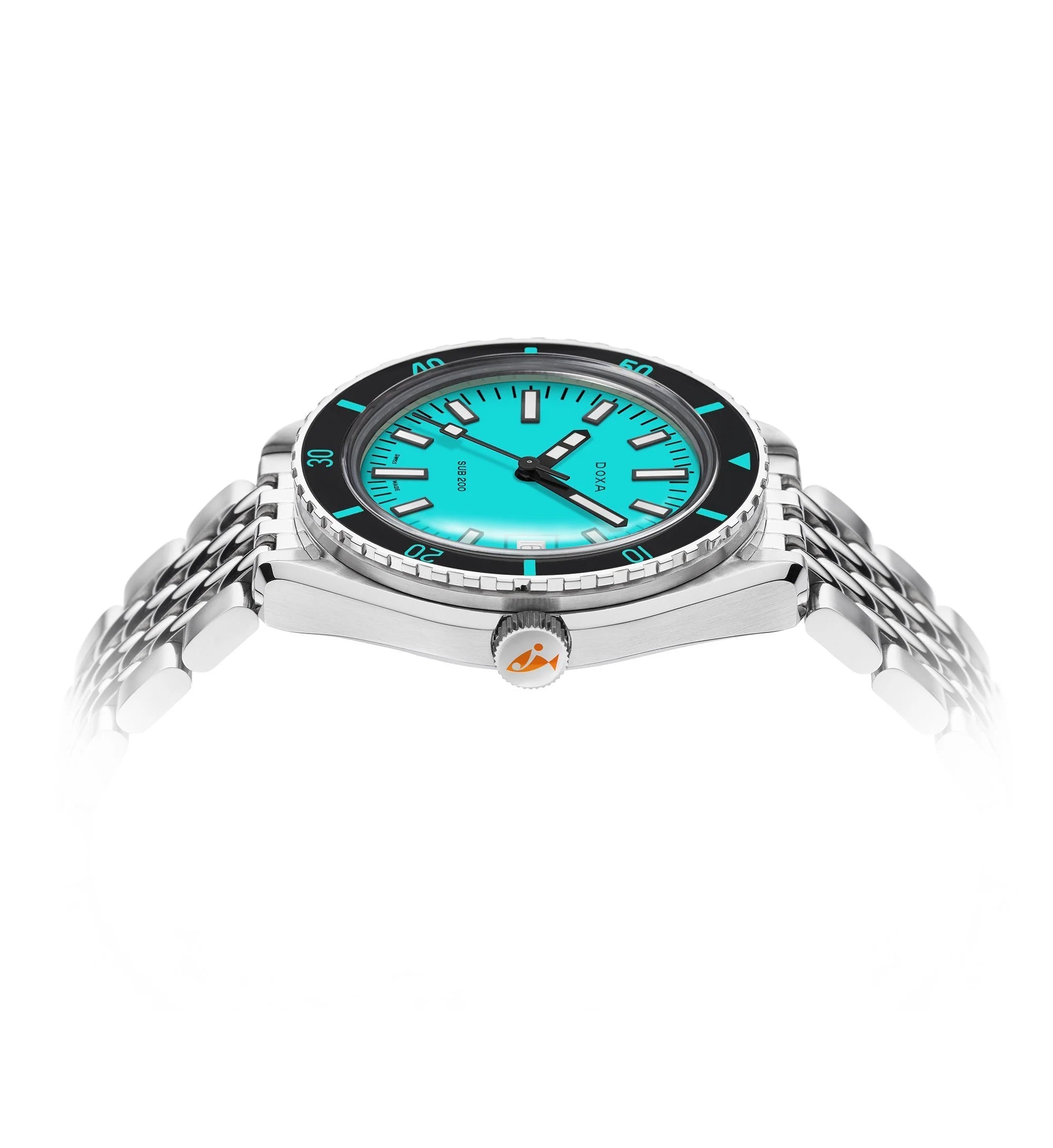 DOXA SUB 200 Aquamarine Stainless Steel Bracelet 799.10.241.10