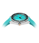 DOXA SUB 200 Aquamarine Stainless Steel Rubber Strap 799.10.241.25