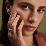 1.68 Carat Baguette and Round Brilliant Cut Diamond Ring in 18ct White Gold