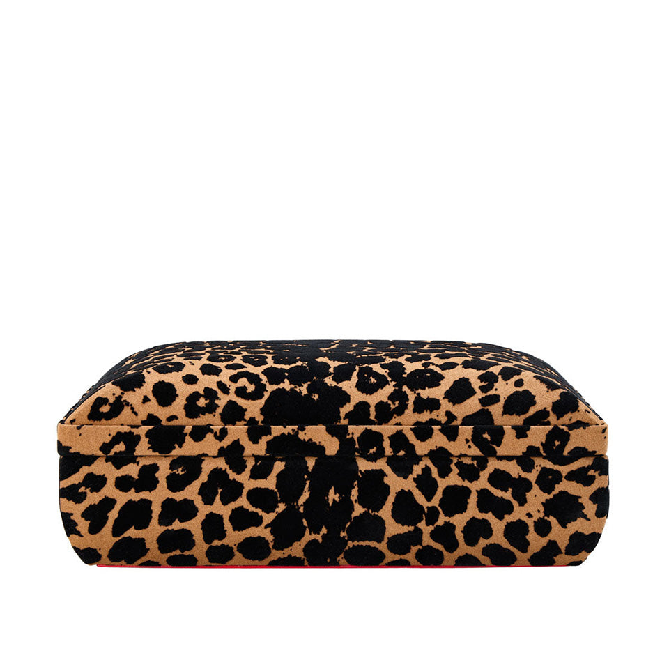 WOLF Savanna Leopard Print Medium Jewellery Box