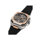 Bell & Ross BR-05 Automatic Chronograph 42mm Watch BR05C-RTH-STPG/SRB