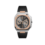 Bell & Ross BR-05 Automatic Chronograph 42mm Watch BR05C-RTH-STPG/SRB