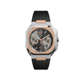 Bell & Ross BR-05 Automatic Chronograph 42mm Watch BR05C-RTH-STPG/SRB