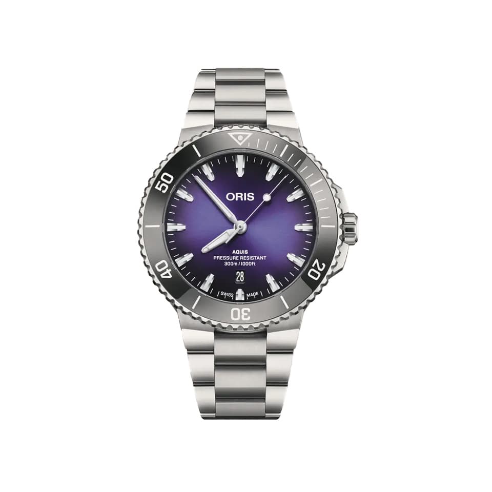 Oris Aquis Automatic Men's 43.50mm Watch 733 7789 4158MB