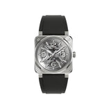 Bell & Ross BR-03 Automatic 41mm Watch BR03A-BL-SKST/SRB