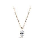 0.25 Carat Marquise Cut Diamond Pendant in 18ct Yellow Gold