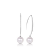 South Sea Pearl Earrings in 18ct White Gold