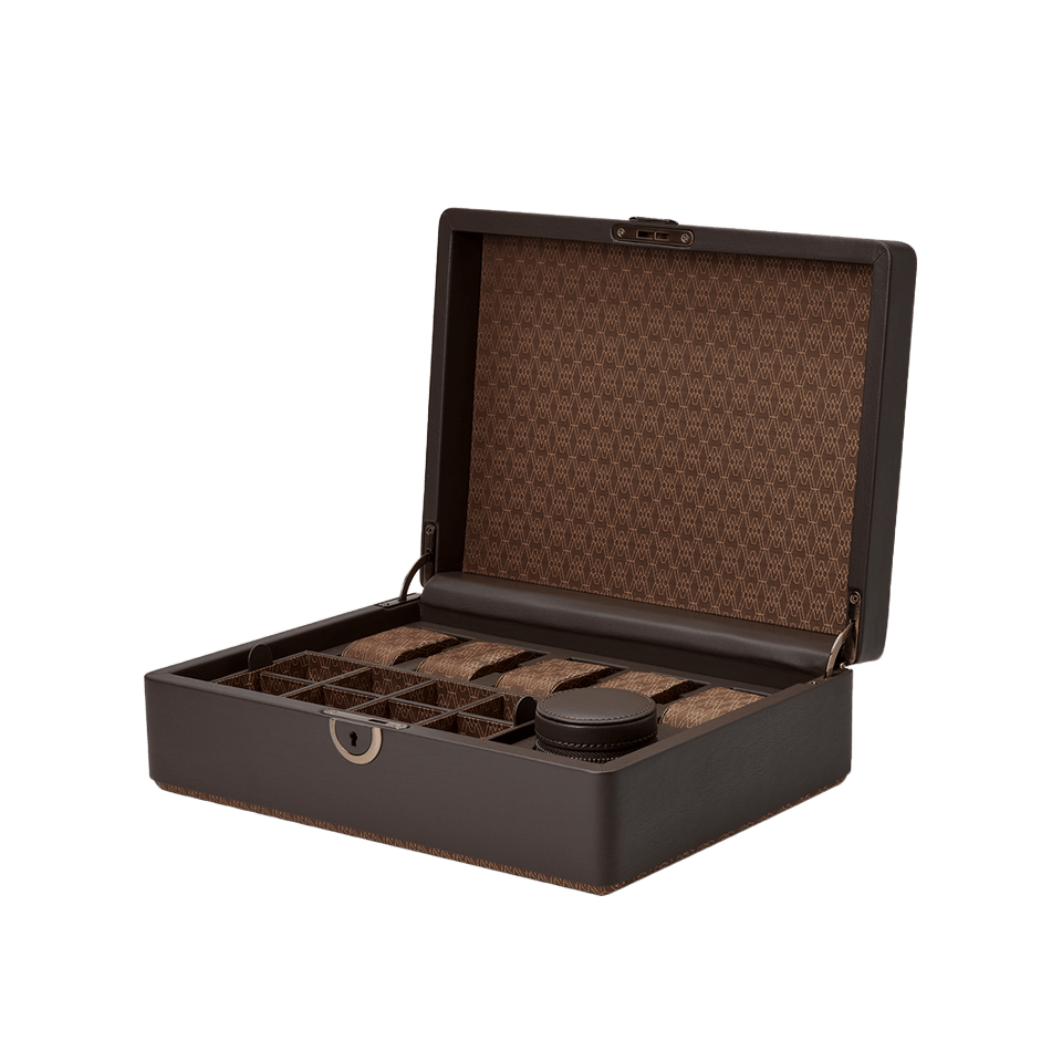 Wolf Earth 5 Piece Watch Box