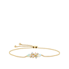 Elysian Diamond and Australian Opal Cluster Bracelet in 18ct Yellow Gold