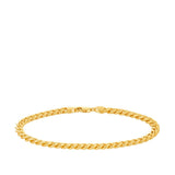 Miami Link Chain Bracelet in 18ct Yellow Gold