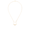 Crescent Pendant in 18ct Yellow Gold