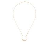 Crescent Pendant in 18ct Yellow Gold
