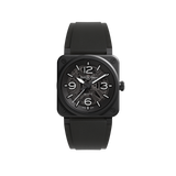 Bell & Ross BR-03 Automatic 41mm Watch BR03A-BL-SKCE/SRB