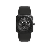 Bell & Ross BR-03 Automatic 41mm Watch BR03A-BL-SKCE/SRB