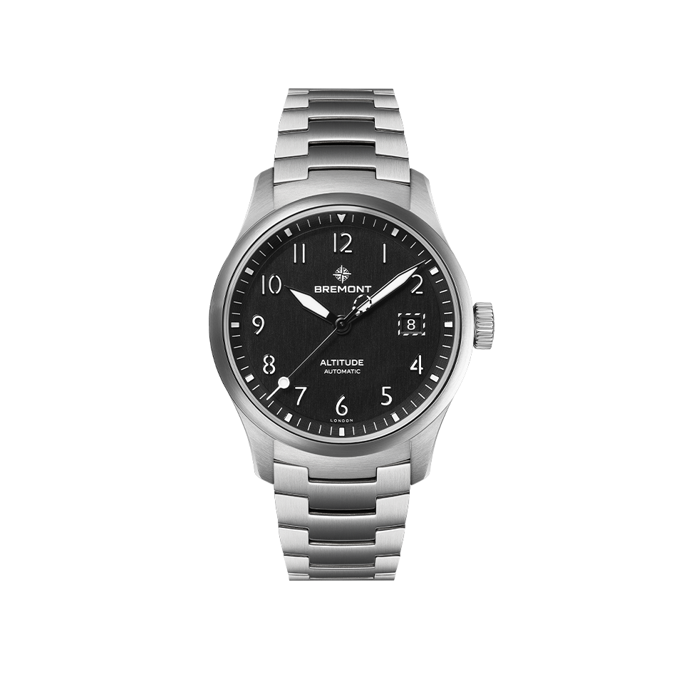 Bremont Altitude Automatic 39mm Watch ALT39-DT-SS-BK-B