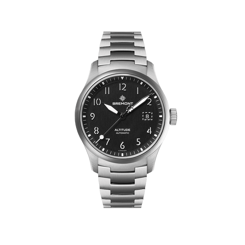 Bremont Altitude Automatic 39mm Watch ALT39-DT-SS-BK-B