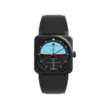 Bell & Ross BR-03 Horizon Automatic 41mm Watch BR03A-HRZ-CE/SRB