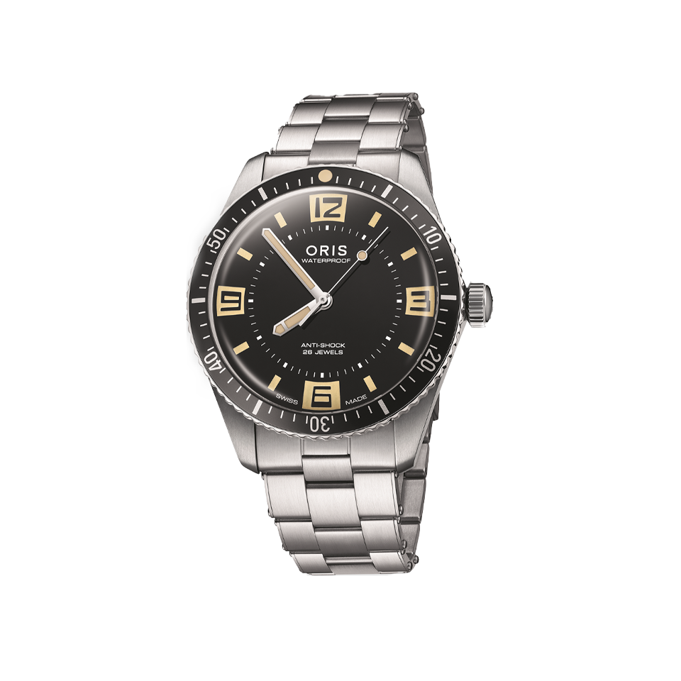 Oris Diver Sixty-Five 60th Anniversary Edition Automatic 40mm Watch 733 7772 4034SET