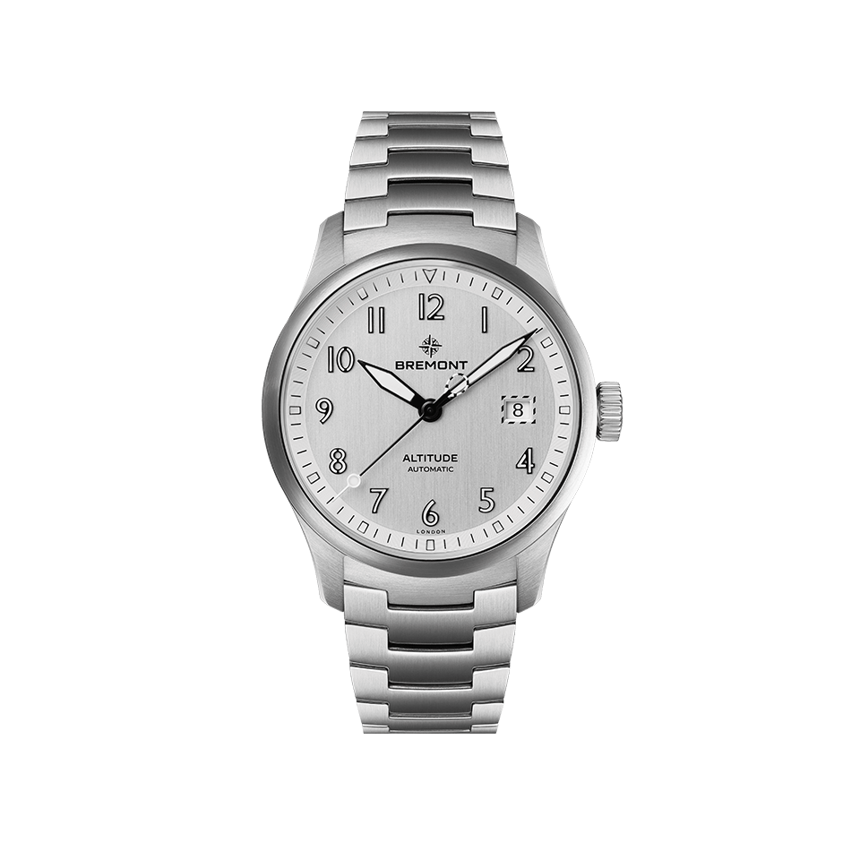 Bremont Altitude Automatic 39mm Watch ALT39-DT-SS-SI-B