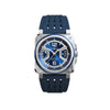 Bell & Ross BR-X3 Automatic Chronometer 41mm Watch BRX3R-BLU-ST/SRB