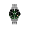 Bremont Supermarine Automatic GMT 40mm Watch SM40-GMT-SS-GNBK-B