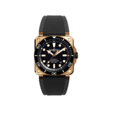 Bell & Ross BR-03 Diver Black Bronze Automatic 42mm Watch BR03A-D-BL-BR/SRB