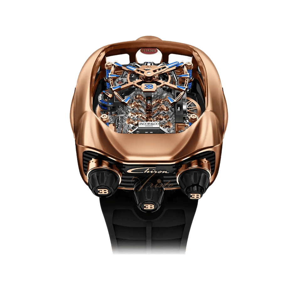 Jacob & Co. Buggatti Chiron Complication Watch BU200.40.AA.AA.BBRUA