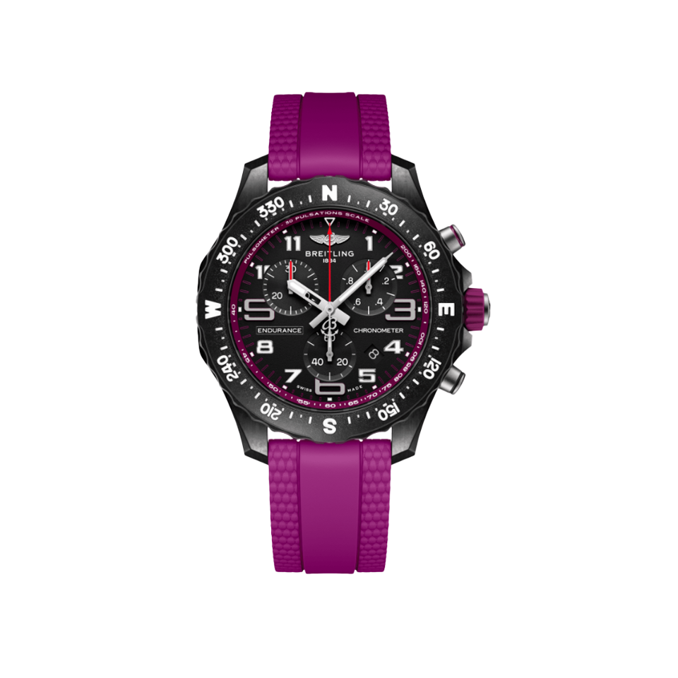 Breitling Endurance Pro Quartz Chronograph Breightlight 38mm Watch X83310F61B1S1