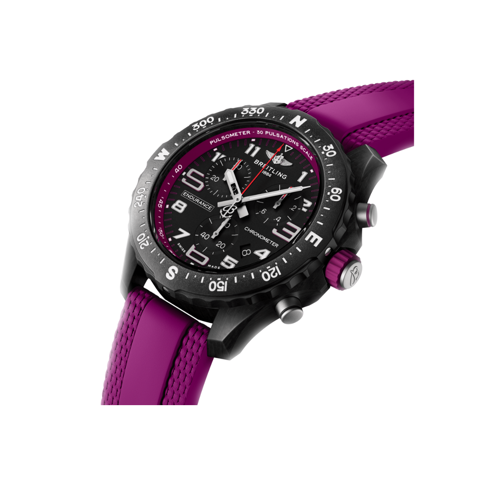 Breitling Endurance Pro Quartz Chronograph Breightlight 38mm Watch X83310F61B1S1