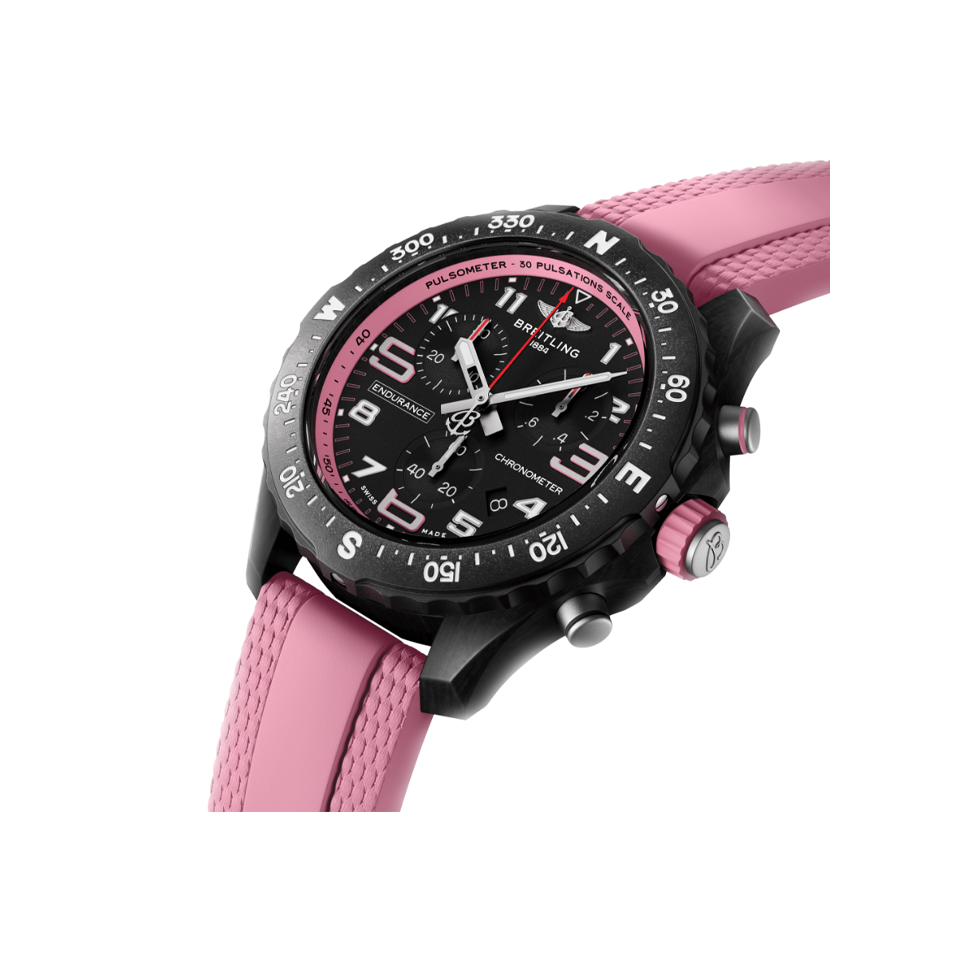 Breitling Endurance Pro Quartz Chronograph Breightlight 38mm Watch X83310D41B1S1