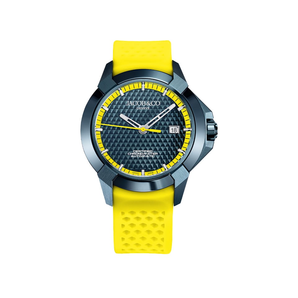 JACOB & CO. EPIC X SPORT AUTOMATIC 41MM WATCH EX130.13.AA.AA.ABRUA
