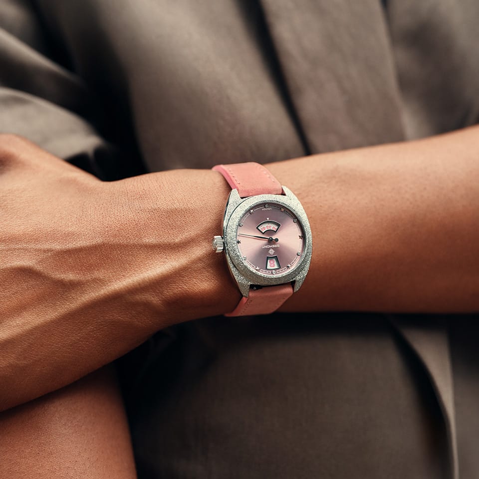 Bremont Terra Nova Automatic Jumping Hour 35mm Watch TN35-JH-FS-PK-L-S